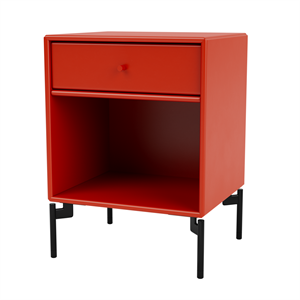 Montana Selection DREAM Bedside Table 145-Rosehip/03- Black