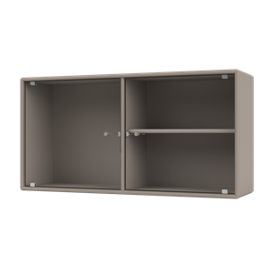 Montana Selection RIPPLE In Display Cabinet 141-Truffle