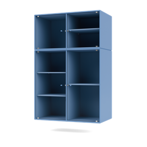 Montana Selection RIPPLE III Display Cabinet 154-Azure
