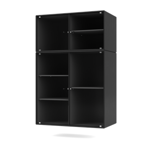 Montana Selection RIPPLE III Display Cabinet 05-Black