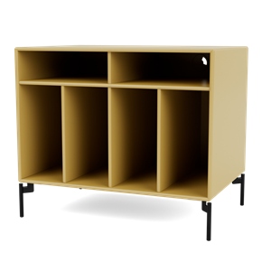 Montana Selection SPIN I Vinyl Shelving 157-Cumin/03- Black