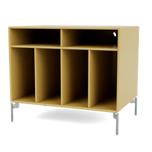 Montana Selection SPIN I Vinyl Shelving 157-Cumin/01- Chrome