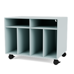 Montana Selection SPIN I Vinyl Bookcase 148-Flint/05- Black