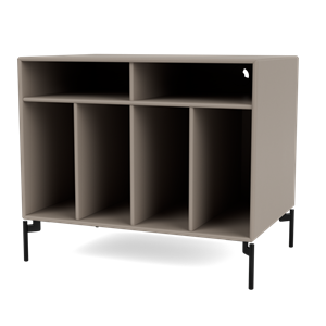 Montana Selection SPIN I Vinyl Shelving 141-Truffle/03- Black