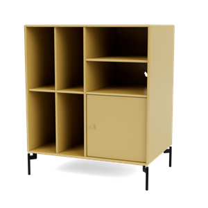Montana Selection SPIN II Vinyl Bookcase 157-Cumin/03- Black