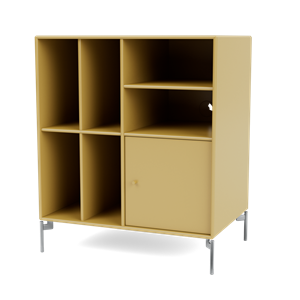 Montana Selection SPIN II Vinyl Shelving 157-Cumin/01- Chrome