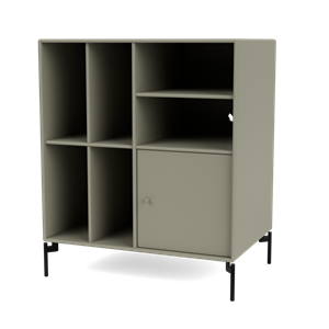 Montana Selection SPIN II Vinyl Bookcase 144-Fennel/03- Black