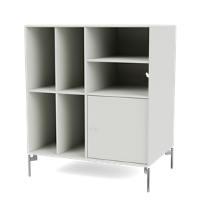 Montana Selection SPIN II Vinyl Shelving 09-Nordic/01- Chrome