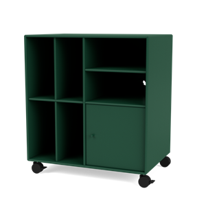 Montana Selection SPIN II Vinyl Bookcase 136-Pine/05- Black
