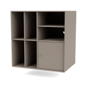 Montana Selection SPIN II Vinyl Bookcase 141-Truffle