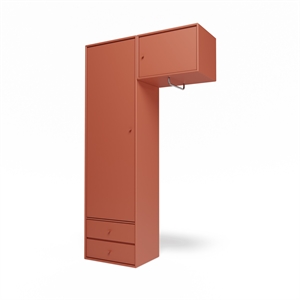 Montana Selection Attire II Wardrobe With Hanging Rails 162-Hokkaido