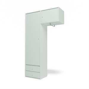 Montana Selection Attire II Wardrobe With Hanging Rail 161-Mist