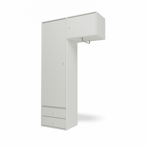 Montana Selection Attire II Wardrobe With Hanging Rails 09-Nordic