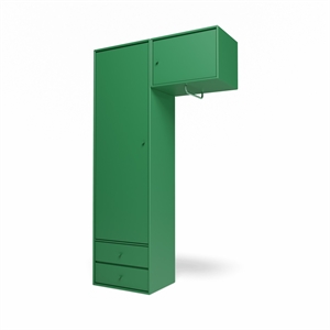 Montana Selection Attire II Wardrobe With Hanging Rail 152-Parsley