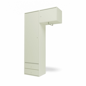 Montana Selection Attire II Wardrobe With Hanging Rail 140-Pomelo