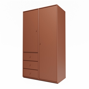 Montana Selection Attire III Wardrobe With Plinth 146-Hazelnut
