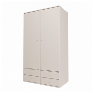 Montana Selection Attire IIII Wardrobe With Hanging Rail 168-Clay