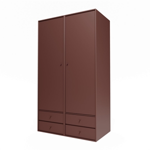 Montana Selection Attire IIII Wardrobe With Open Door 155-Masala