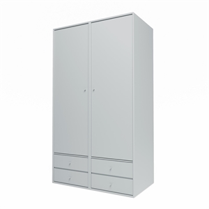 Montana Selection Attire IIII Wardrobe With Open Door 156-Oyster