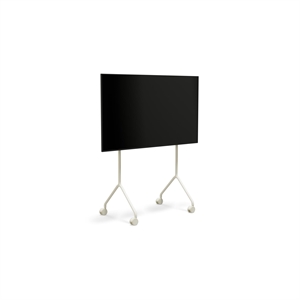 Pedestal Moon Light TV-Stand Pearl