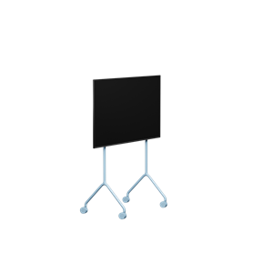 Pedestal Moon Light TV Stand Powder Blue