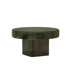 NORR11 Naked Coffee Table H30 Bottle Green/Glass