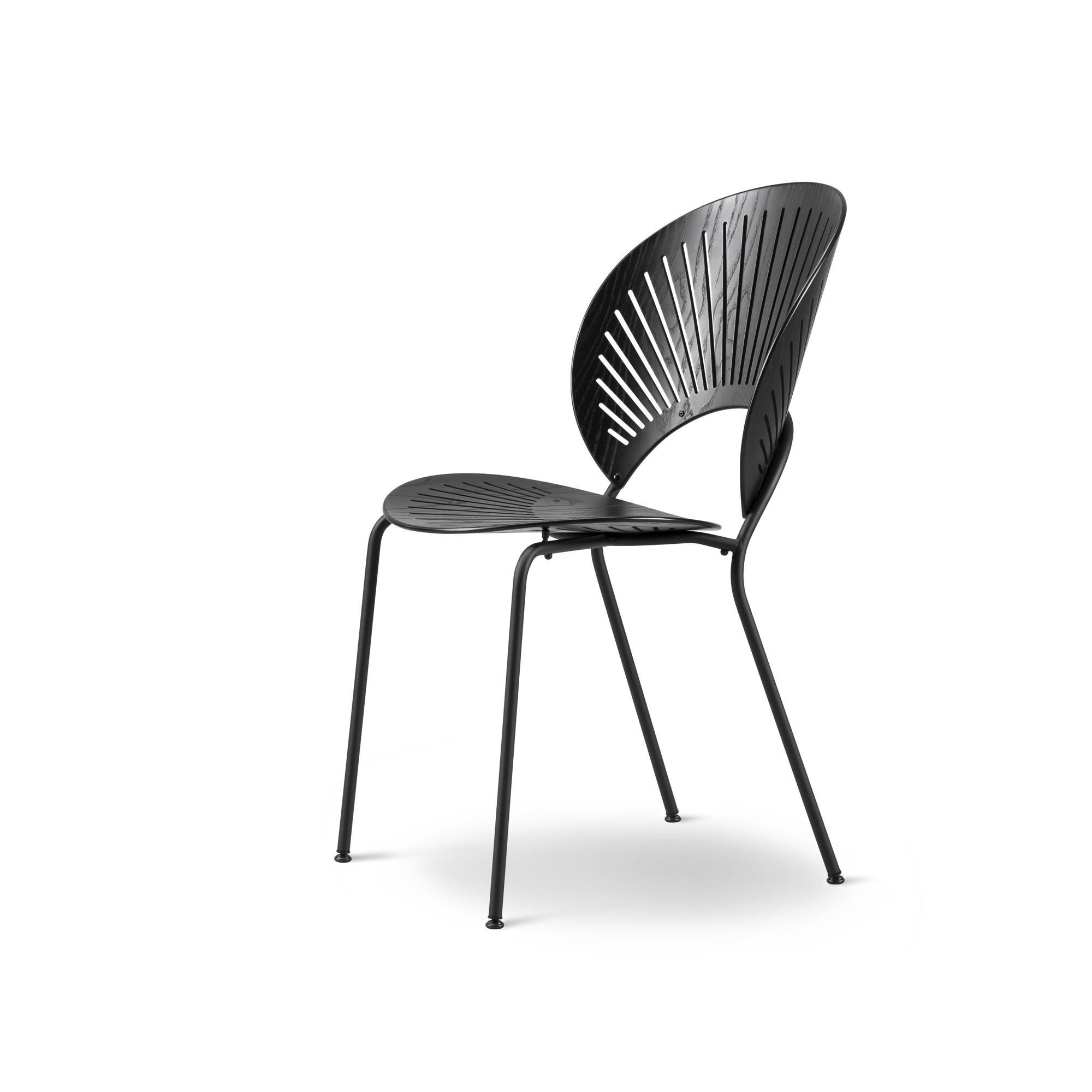 Fredericia Furniture Trinidad Dining Table Chair Black Ash wood/Black