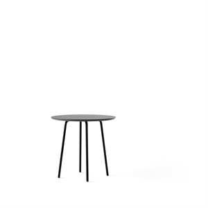 +Halle Nest Dining Table Ø75 Fenix Nanotech 0720/Nero Ingo