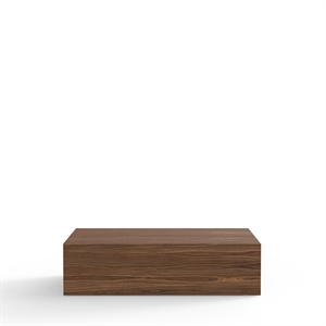 New Works Mass Coffee Table High Walnut