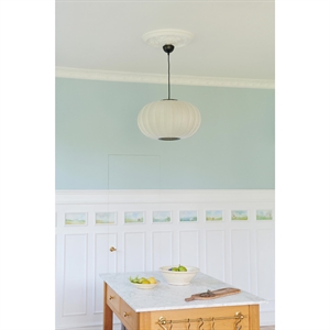 Made By Hand Knit-Wit Oval Pendant Pearl White Ø45