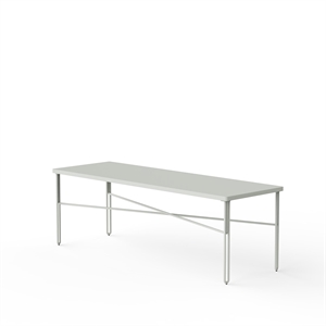 NINE Inline Coffee Table 120x40 Light Gray