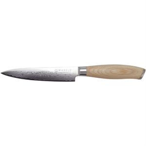 Mareld Akio Japanese Utility Knife 13 cm Light Wood