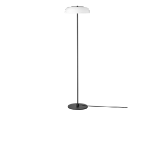 Nuura Blossi Floor Lamp Black/ Opal White