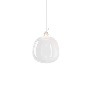 Lodes Oblò Pendant Small 2700K Clear/ White