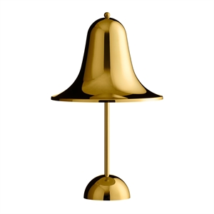 Verpan Pantop Table Lamp Transportable Brass