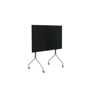 Pedestal Moon Rollin' TV Stand Mossy Green