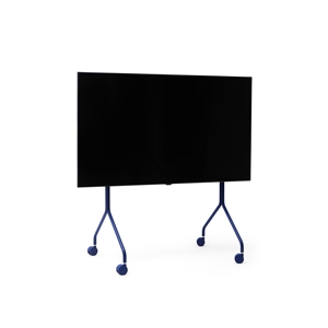 Pedestal Moon Rollin' TV Stand Ultra Marine