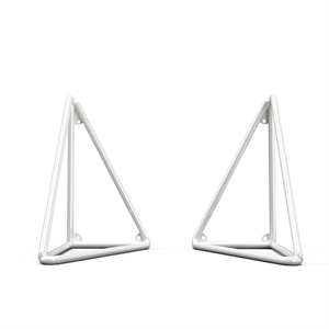 Maze Phatagoras Bracket Pair Porcelain White