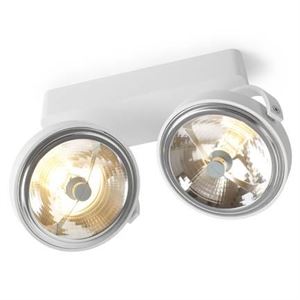 Trizo 21 PIN-UP 2 Spot & Ceiling lamp White