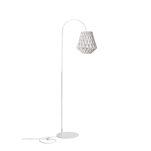 Pilke Signature 28 Floor Lamp White