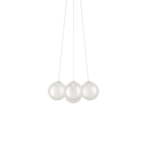 Lodes Random Cloud 7 Chandelier Ø23 2700K Frosted/ Glass