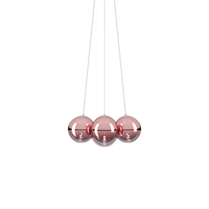 Lodes Random Cloud 7 Chandelier Ø23 3000K Rosegold/Glass