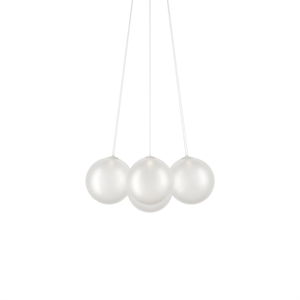 Lodes Random Cloud 7 Chandelier Ø28 2700K Frosted/ Glass