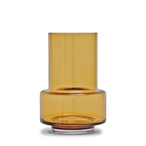 Ro Collection Hurricane No. 26 Vase/Candlestick Amber