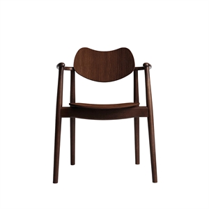 Ro Collection Regatta Dining Chair Beech/ Walnut