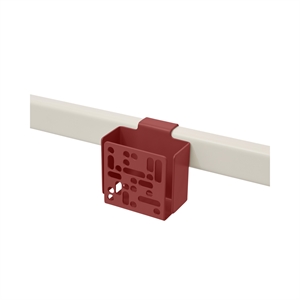 Pedestal Box Mount Burnin' Red