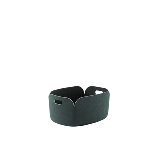 Muuto Restore Basket 48x35 Dark Green