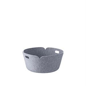 Muuto Restore Round Basket Ø52 Gray