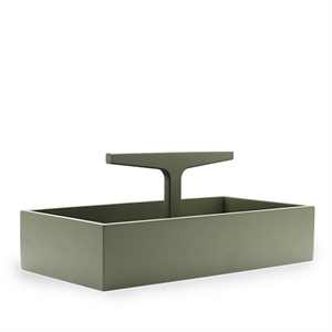 Ro Collection Toolbox Box Low Oak/ Green