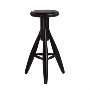 artek Rocket Bar Stool 73 cm Black